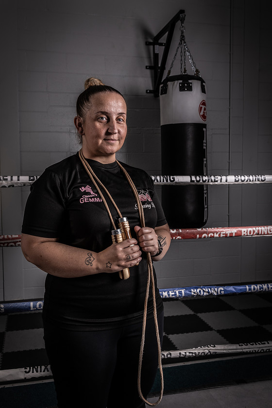 MD8C1534 
 Keywords: Boxers, Boxing Gloves, Boxing Ring, Camelot, ENergy, Fitness, ITV, National Lottery, Sports, © 2019 Paul Hindmarsh Photography